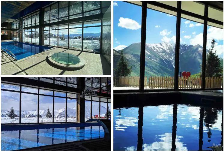 Crystal Deluxe, Four Seasons F2, New Gudauri Apartment ภายนอก รูปภาพ