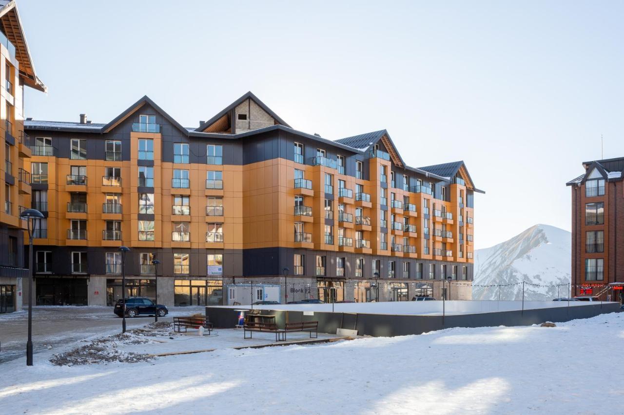 Crystal Deluxe, Four Seasons F2, New Gudauri Apartment ภายนอก รูปภาพ